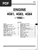 Manual Mitsubishi MF 92 31484959-4g63 PDF