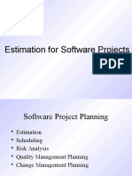 Software Estimaton Techniques