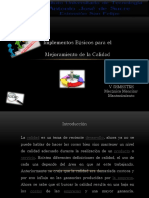 Geston de Calidad Memo PDF