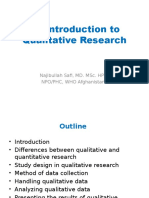 An Introduction To Qualitative Research