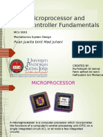 Microprocessor and Microcontroller