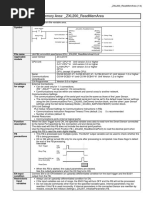 Read Memory Area: - Zxl200 - Readmemarea: ZXL - 200 Basic Function Symbol