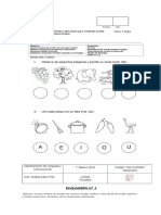 Prueba 1 de Lenguaje