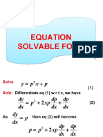 Eqs. Solvable For y