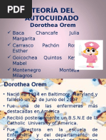 Teoría de Dorothea Orem