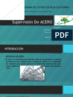 Supervisión de ACERO