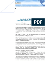 Lección 2: ANTECESORES, FUNDADORES Y CONSTRUCTORES DE LA PSICOLOGÍA SOCIAL