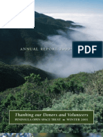 Landscapes Newsletter, Winter 2001 Peninsula Open Space Trust