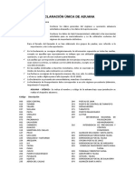 Llenado de Declaración Única de Aduana