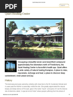 Quiet Healing Center - Auroville PDF