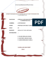 Peritaje Contable y Judicial II Unidad