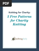 5 Free Charity Knitting Patterns From Knitting Daily