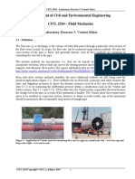 CIVL 2510 - LAB3 - Venturi Meter PDF