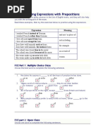 Linking Expressions With Prepositions