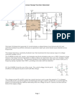 ICL8038 Linear Sweep Function Generator CCT