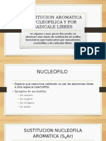 Sustitucion Aromatica Nucleofilica y Por Radicale Libres