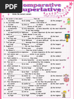 Test Comparative Superlative With Key