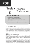 Financial Environment PDF