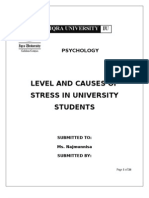 Report On Stress - Nyma