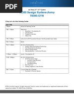 TR300 Benign Hysterectomy TR300.GYN: Da Vinci Si™/ Xi™ System