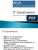 BAA AIS IT Governance