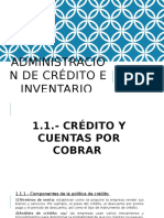 Administración de Crédito e Inventario