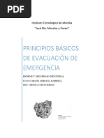 Principios Básicos de Evacuación de Emergencia PDF