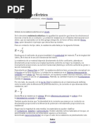 Resistencia Eléctrica