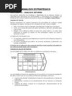 Análisis Estrategico - Resumen Capitulo IV