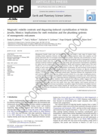 Cted Proof: Earth and Planetary Science Letters