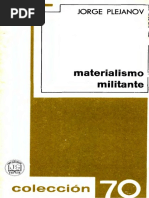 Plejanov, Georgi - Materialismo-Militante PDF