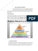 Maslow - Teori Holistik