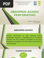 Abdomen Agudo Perforativo