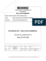 18-Weld Joint Numbering