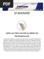 Ficha Tecnica de Varillas Izi Migrare