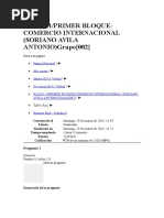 Examen Final Semana 8 Comercio Internacional