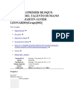 Examen Final Semana 8 Gestion Talento Humano