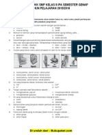 Soal Ukk Ipa Kelas 8 SMP