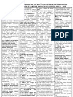 Folha de Cantos Da Ascensão A Corpo e Sangue-Ano C - 2010