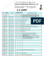 C.V.Joint: Tocean Auto & Industrial Parts Co., LTD