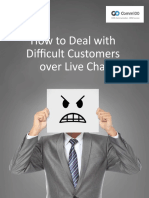 How To Deal With Difficult Customers Over Live Chat