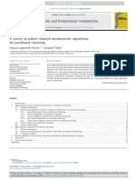 Nanda and Panda 2013 - A Survey On Nature Inspired Metaheuristic Algorithms For Partitional Clustering