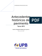 Antecedentes Históricos Del Pavimento