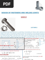 Design of Fasteners and Welded Joints