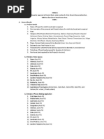 Documents Required For Forest Clearance