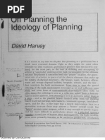 HARVEY, On Planning The Ideology of Planning