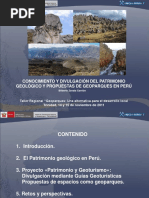 Patrimonio Geologico Del Peru