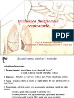  Evaluarea Functionala Respiratorie