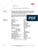 Dow Propylene Glycol, Industrial Grade