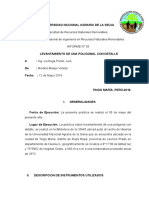 Levantamiento Poligonal Con Detalle